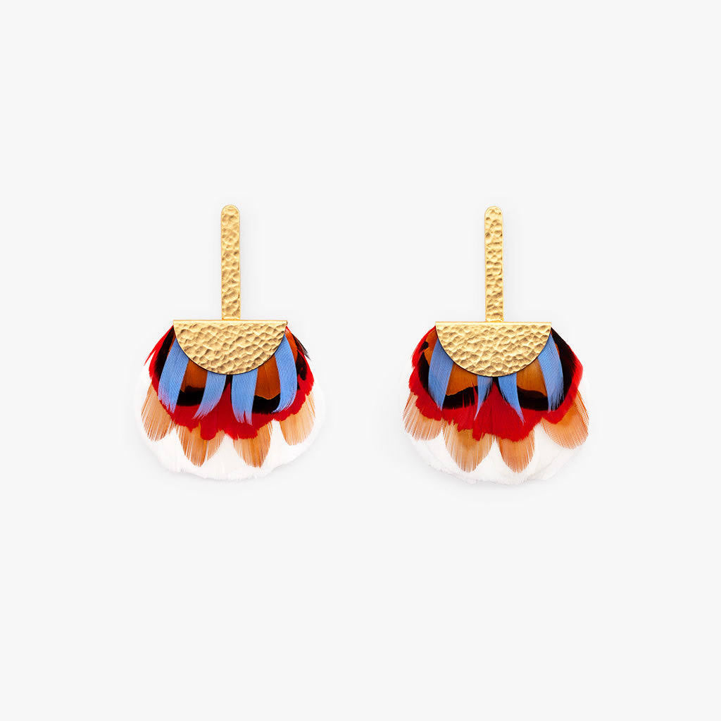 Brackish Grandstand Grecian Earring