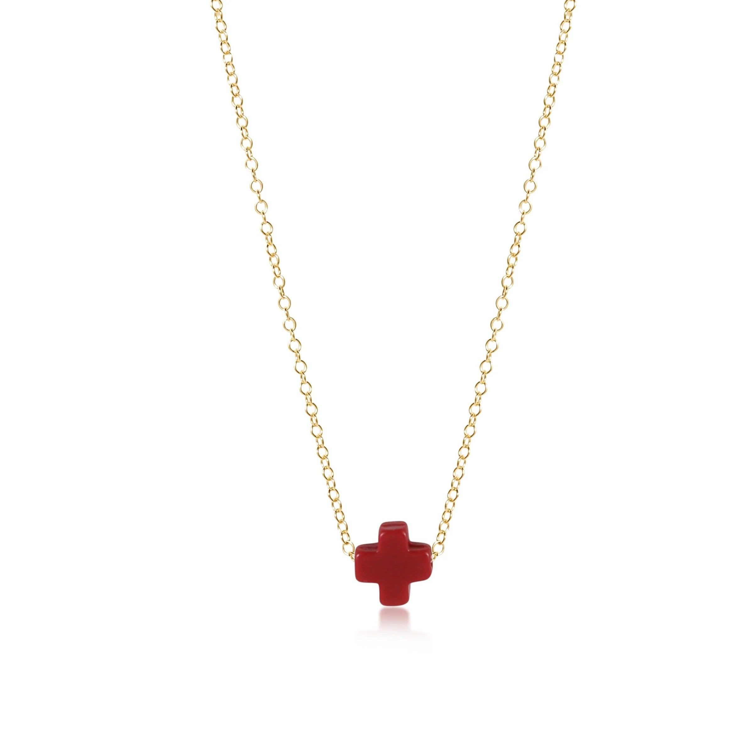 Enewton 16” Signature Small Cross Necklace