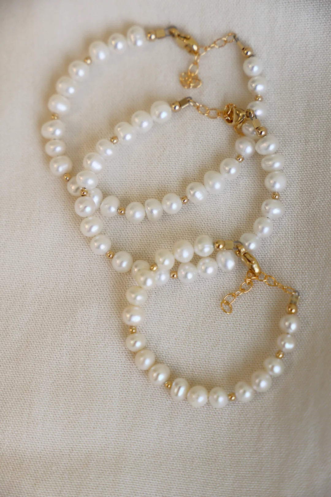 Katie Waltman Jewelry Kalani Pearl Bracelet Medium