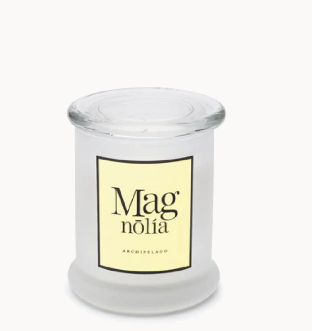 Archipelago frosted jar candle