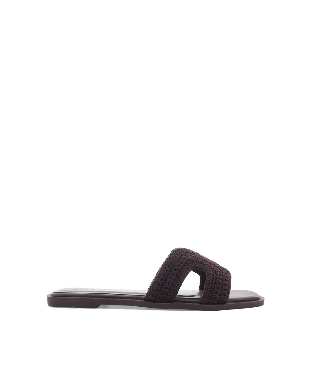 Billini Gordy Brown Crochet Sandal