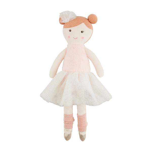 Mudpie My First Ballerina Doll