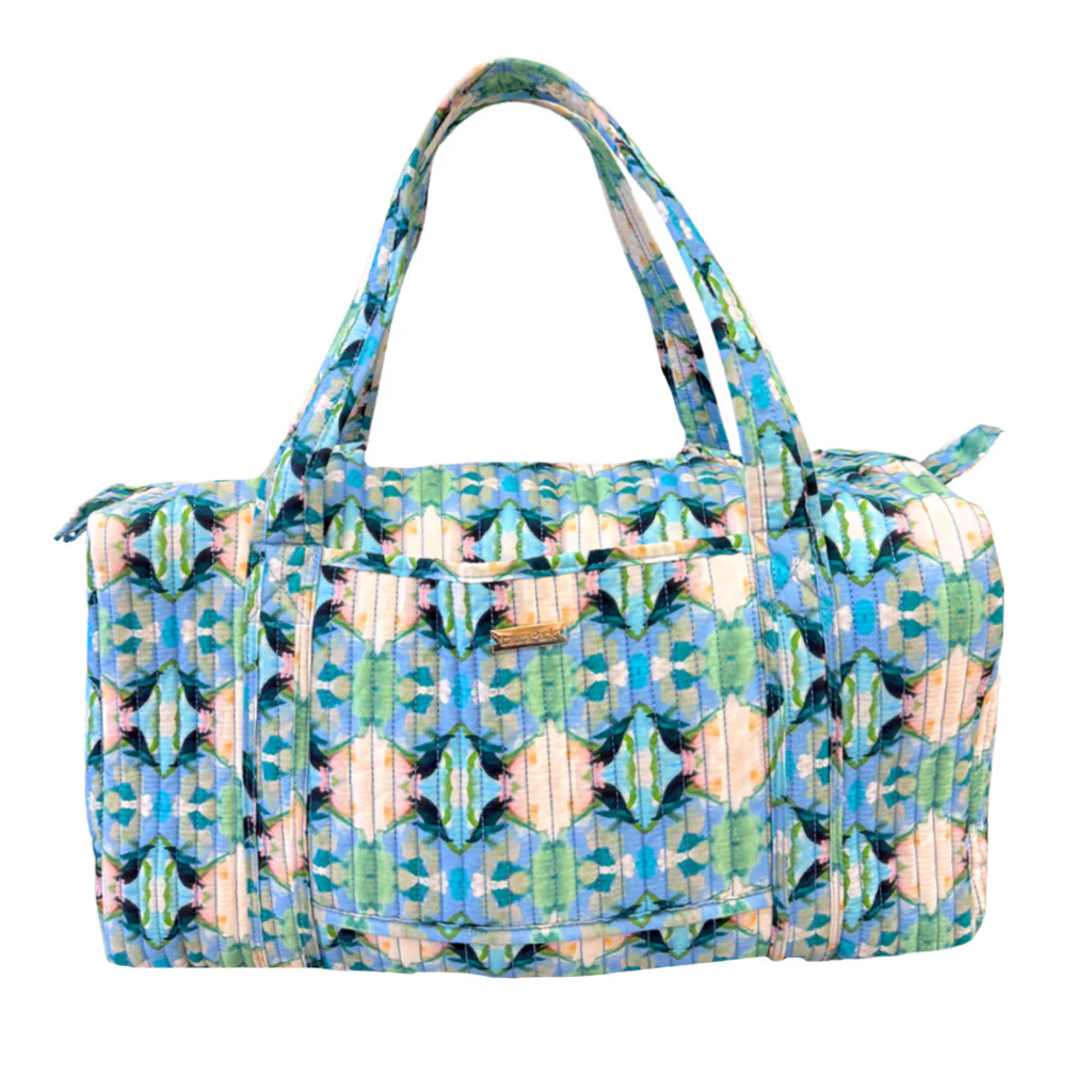 Laura Park Island House Quilted Duffle Bag