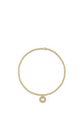 Enewton Classic Gold 2MM Love Charm Bracelet