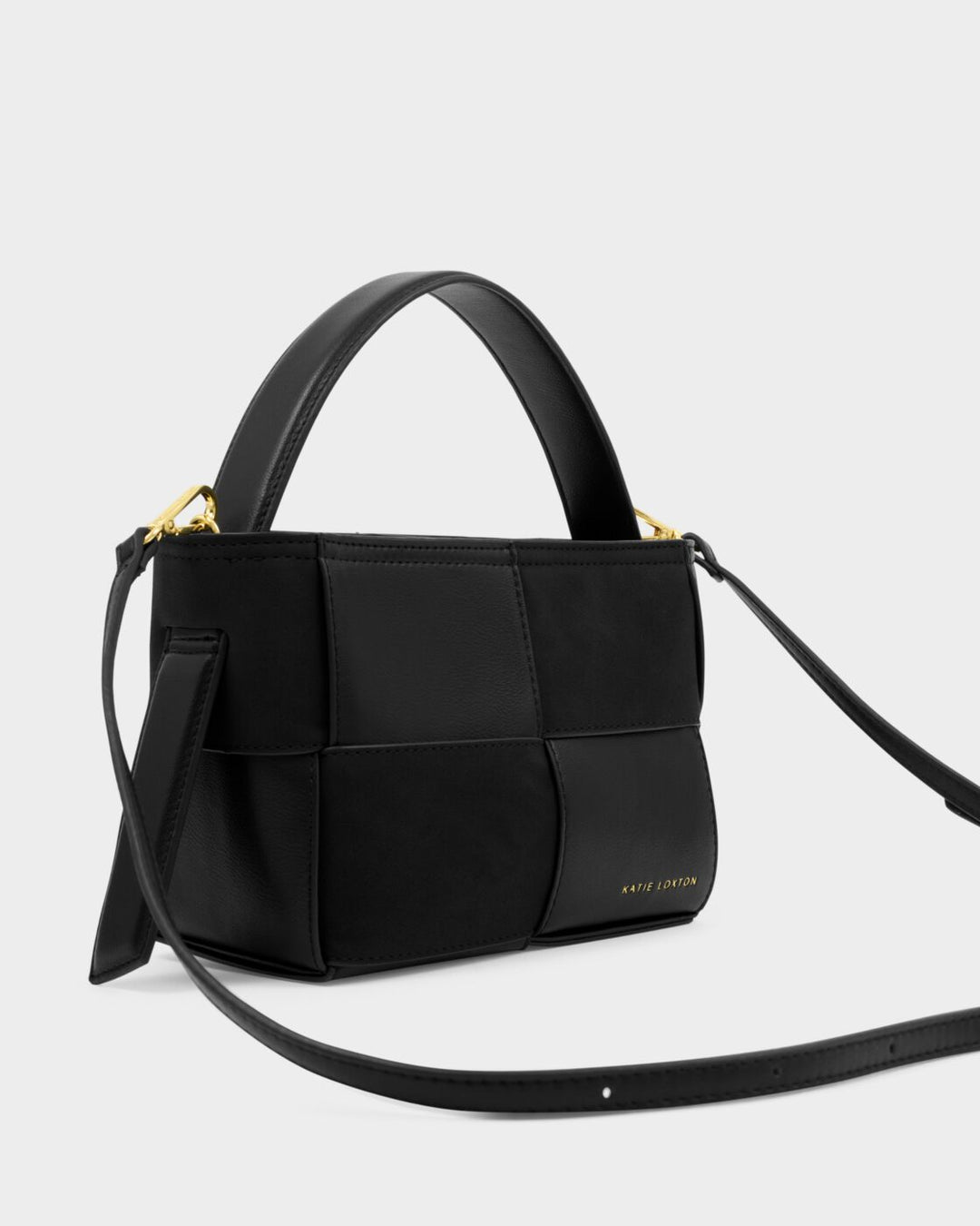 Katie Loxton Taya Woven Suedette Top Handle Bag