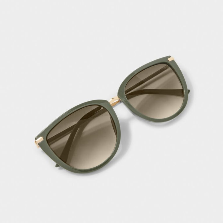 Katie Loxton Sardinia Olive Sunglasses