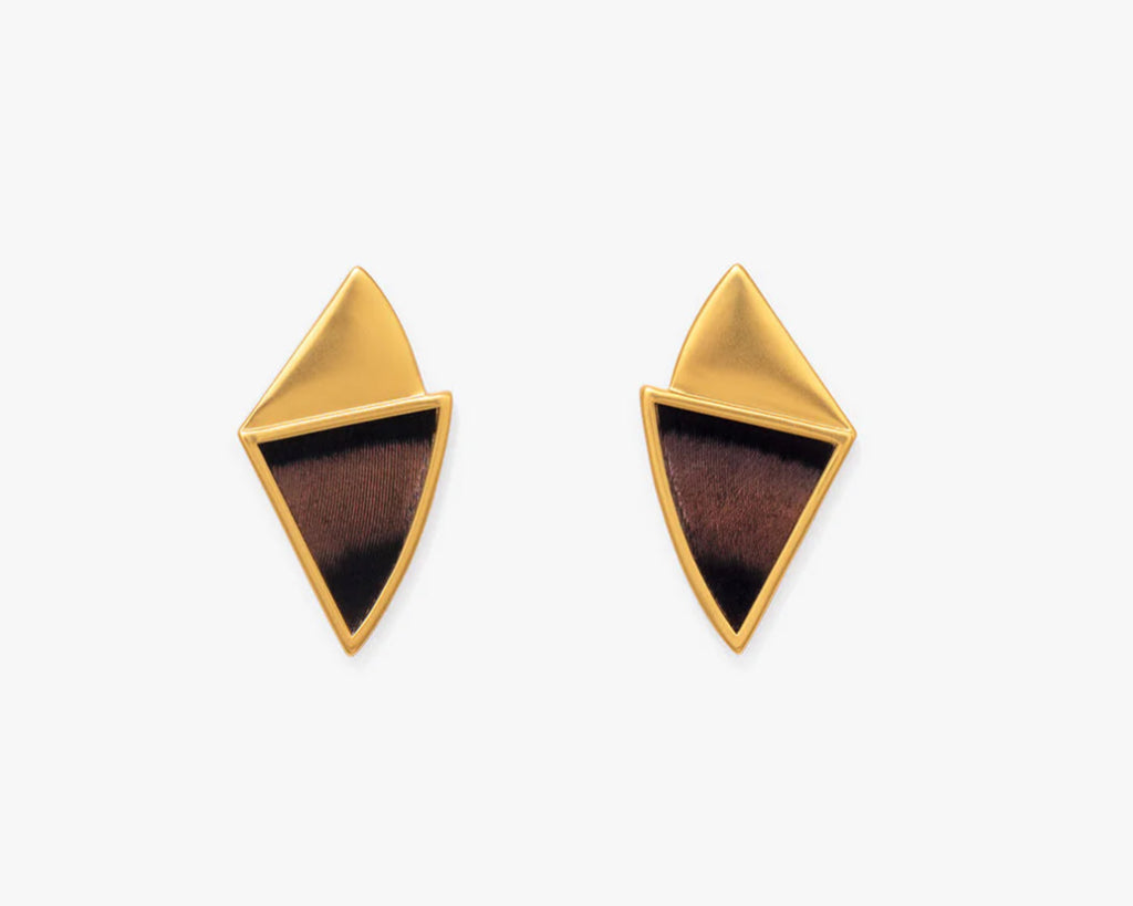 Brackish Mila Triangle Drop Earring