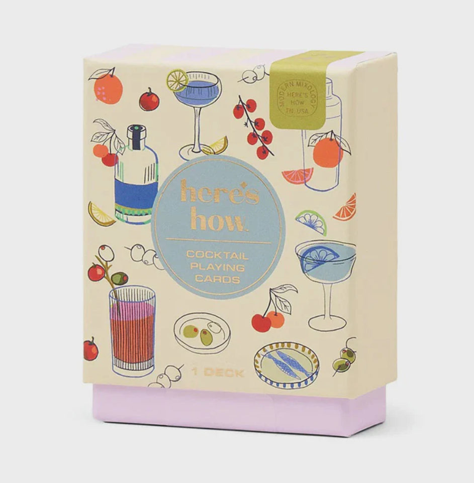 Here’s How Cocktail Playing Cards