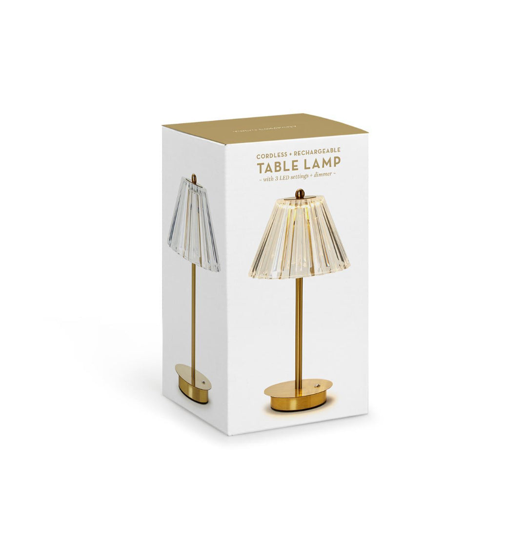 Twos Company LED Portable Cordless Table Lamp