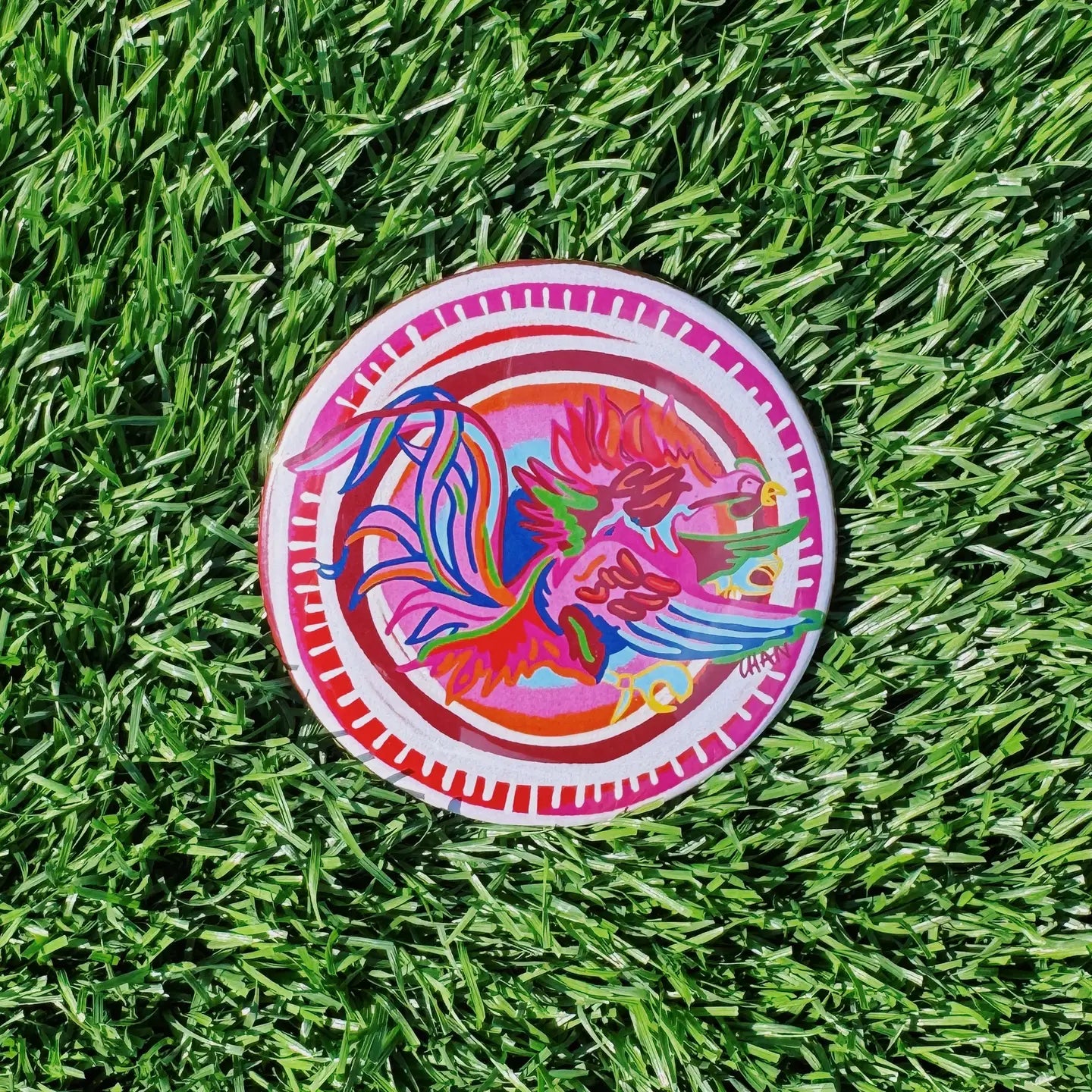 Gamecock Button Pin