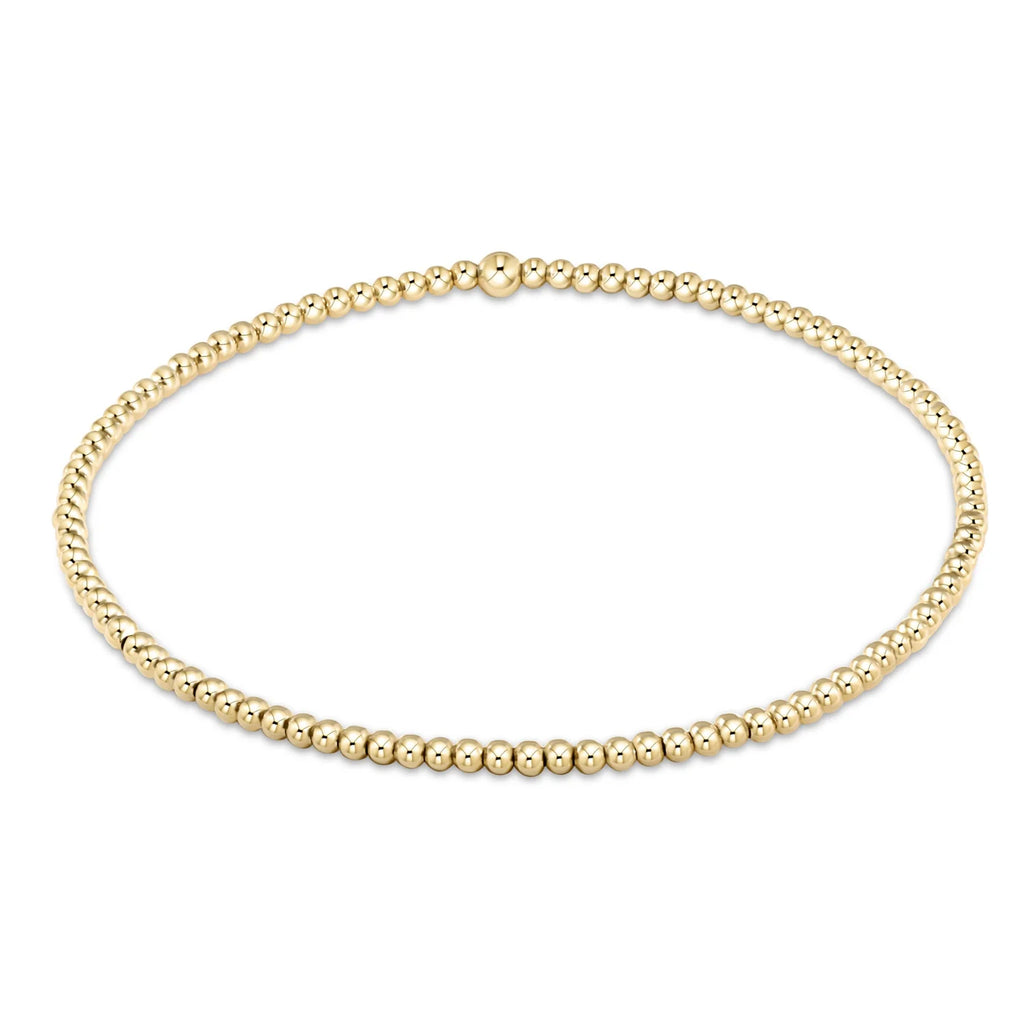 Enewton Classic Gold Bead Bracelet