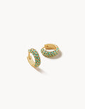 Spartina 499 Atlantic Opal Páve Hoop Earring