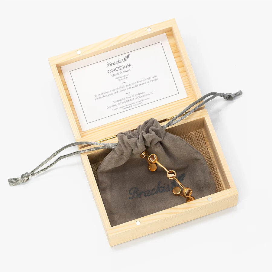 Brackish Oncidium Multi Bezel Cuff