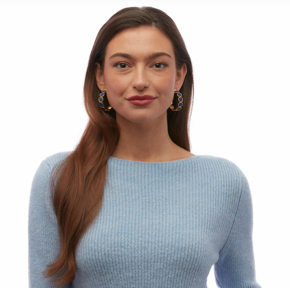 Brackish Chandalar Hoop Earring