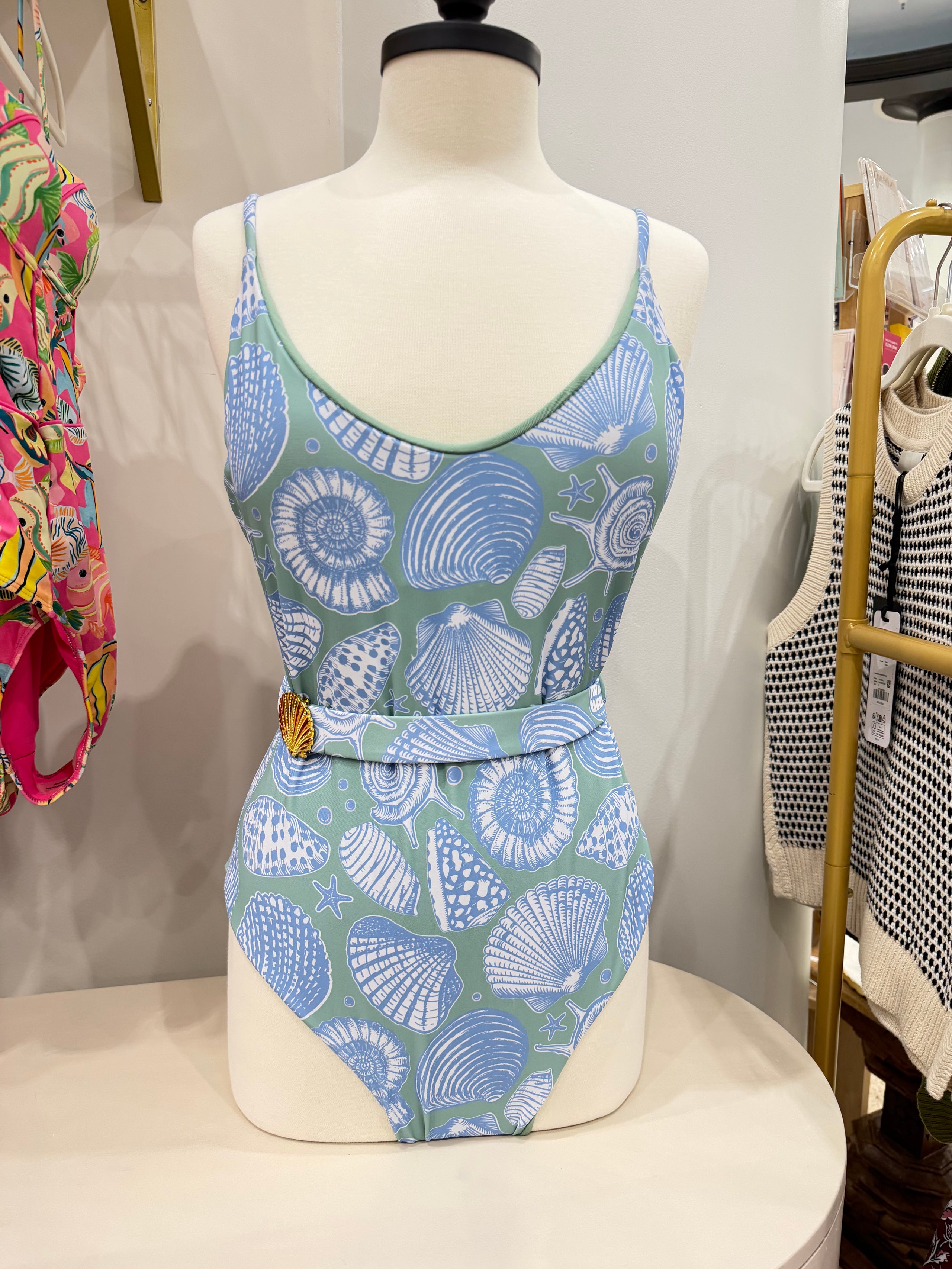 Aquaria Belted One Piece