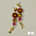 Plumeria Earrings
