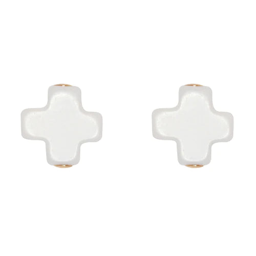 enewton Signature Cross Studs