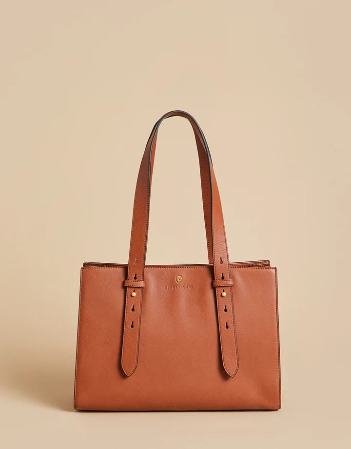 Spartina 449 Taylor Tote Saddle Brown