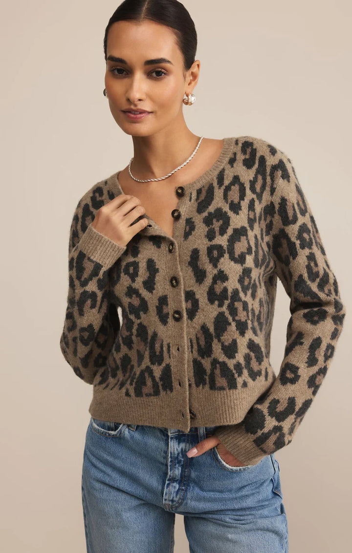 Z Supply Wild Outlook Cardigan Desert Tan