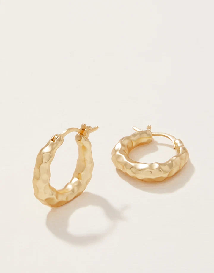 Spartina 449 Everyday Hoop Earrings Gold