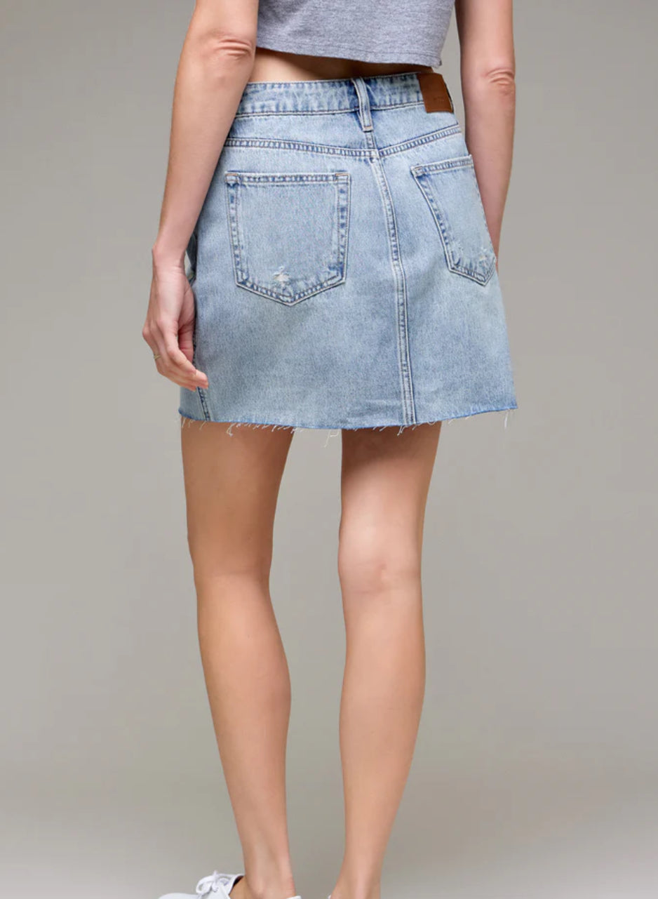 Hidden Peyton Denim Skirt
