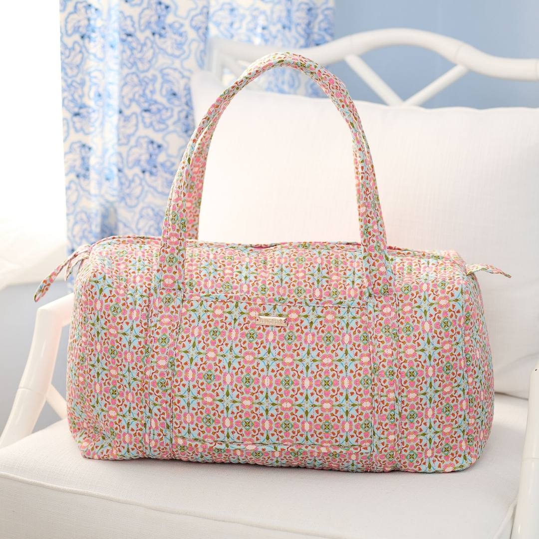 Laura Park Gasparilla Signature Quilted Duffle Bag