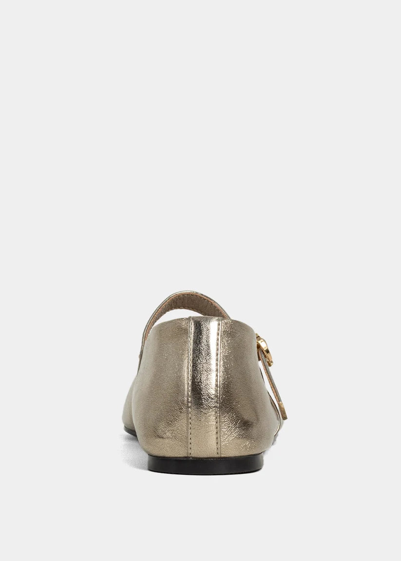 Shu Shop Annabelle Gold Flat