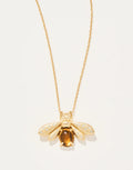Spartina 499 Honey Bee Slide Necklace 28” Bronze