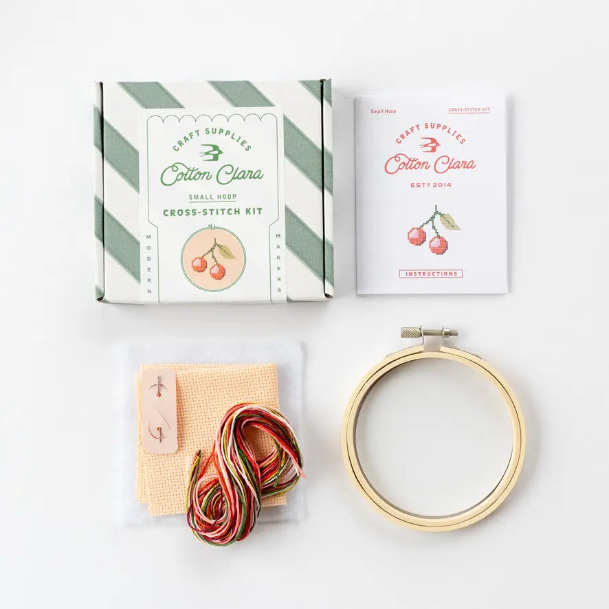 Cherry Cross Stitch Kit