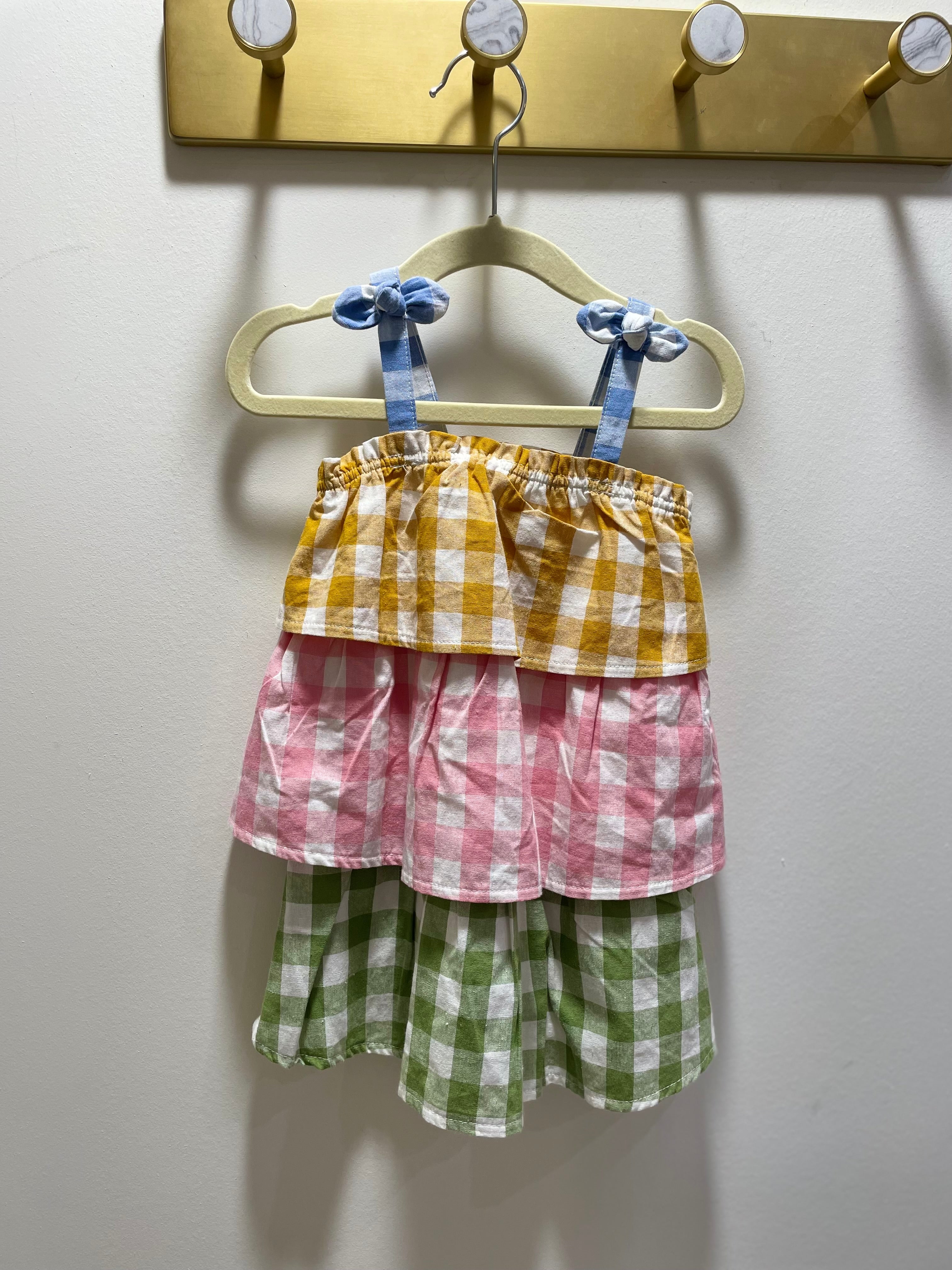Mudpie Coldplay Gingham Dress