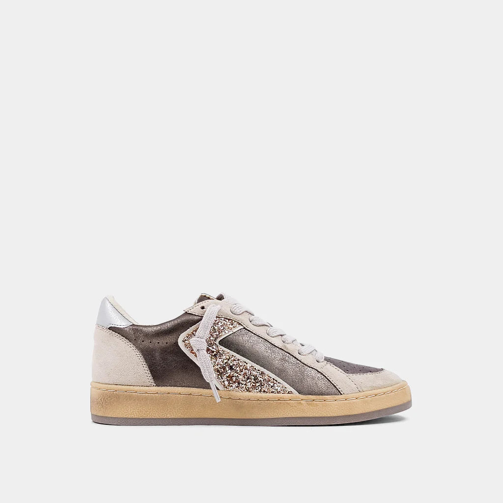 Shu Shop Salma Champagne Glitter Sneaker