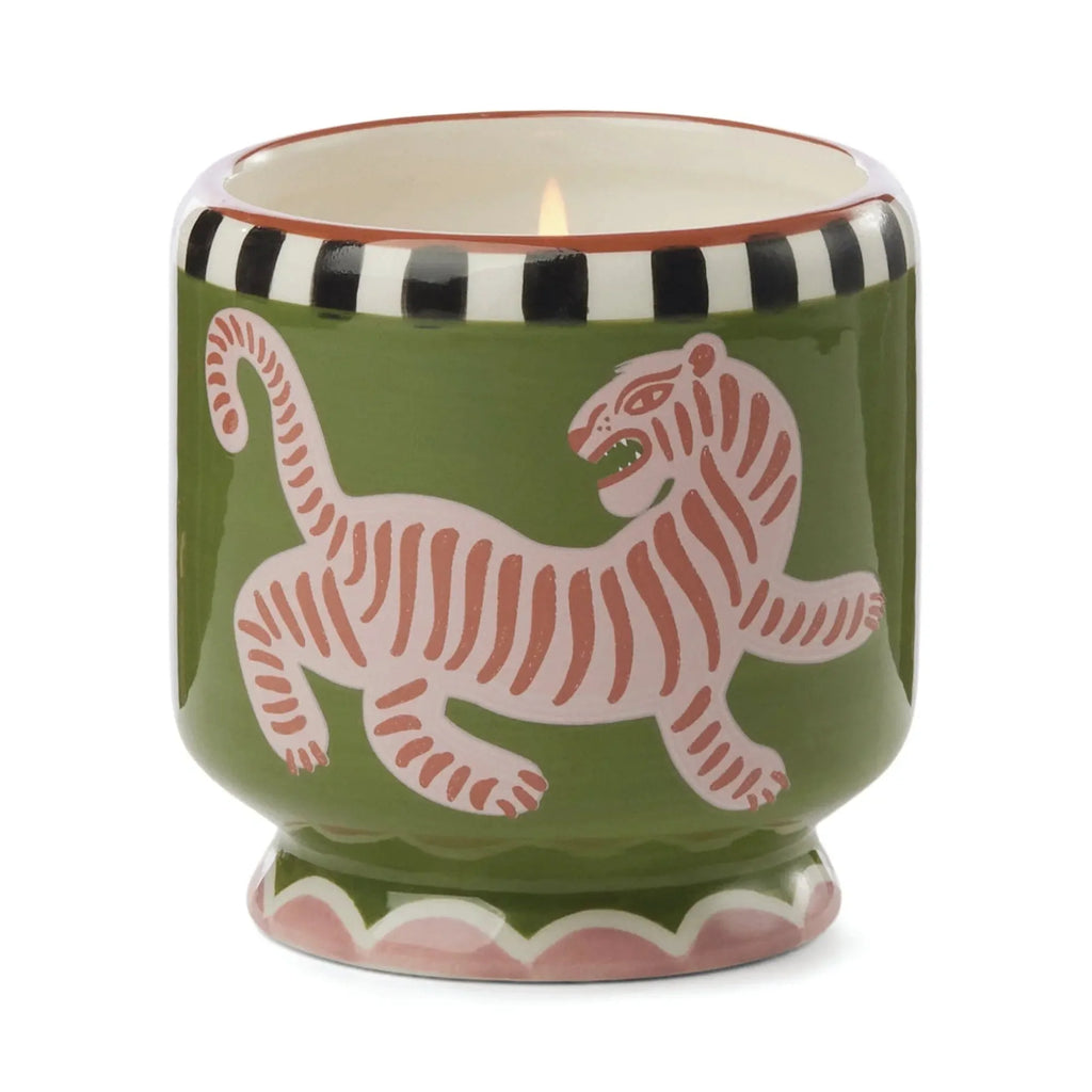 Paddywax 8oz Hand Painted Ceramic Candle