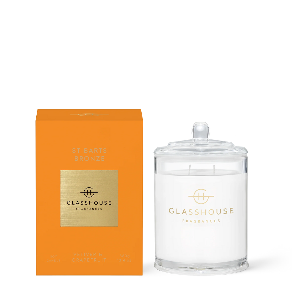 Glass House St Barts Bronze 13.4oz Candle