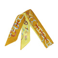 Colorful Circle Chain SkinnySilk Scarf Twilly