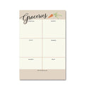 Ginger P Designs Groceries Notepad
