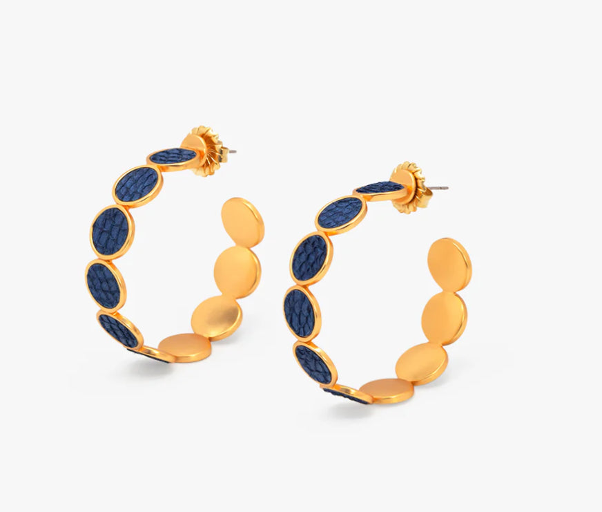 Brackish Chandalar Hoop Earring