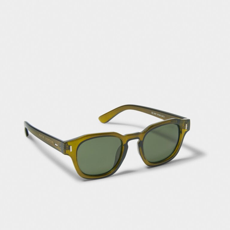 Katie Loxton Milos Olive Green Sunglasses