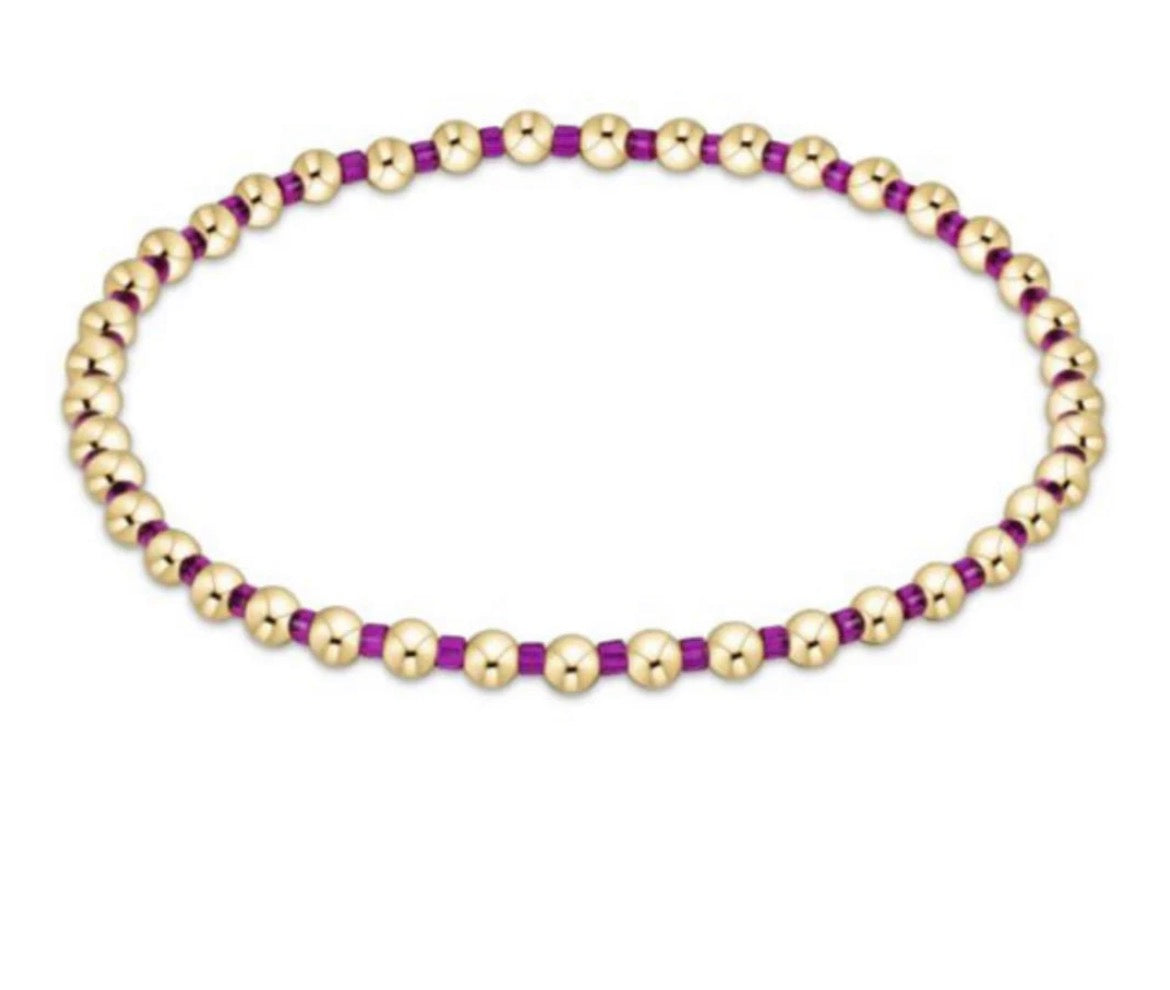 Enewton Hope Grateful Bracelet- Fuchsia