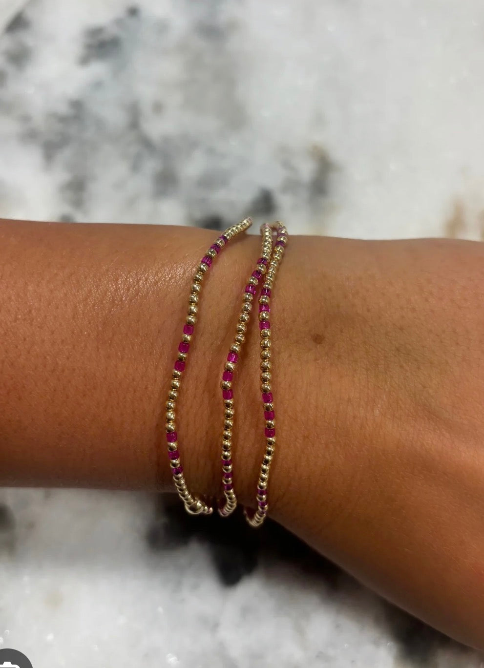Enewton Hope Joy Bracelet- Fuchsia