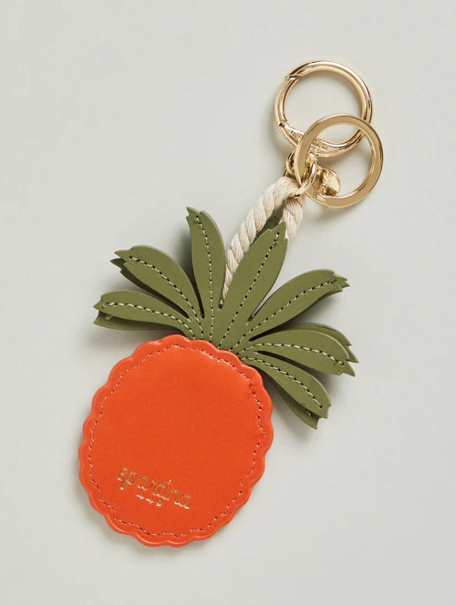 Spartina Pineapple Keychain Pineapple Orange
