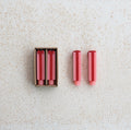Creative Co-Op Unscented Pink & Red Tapers