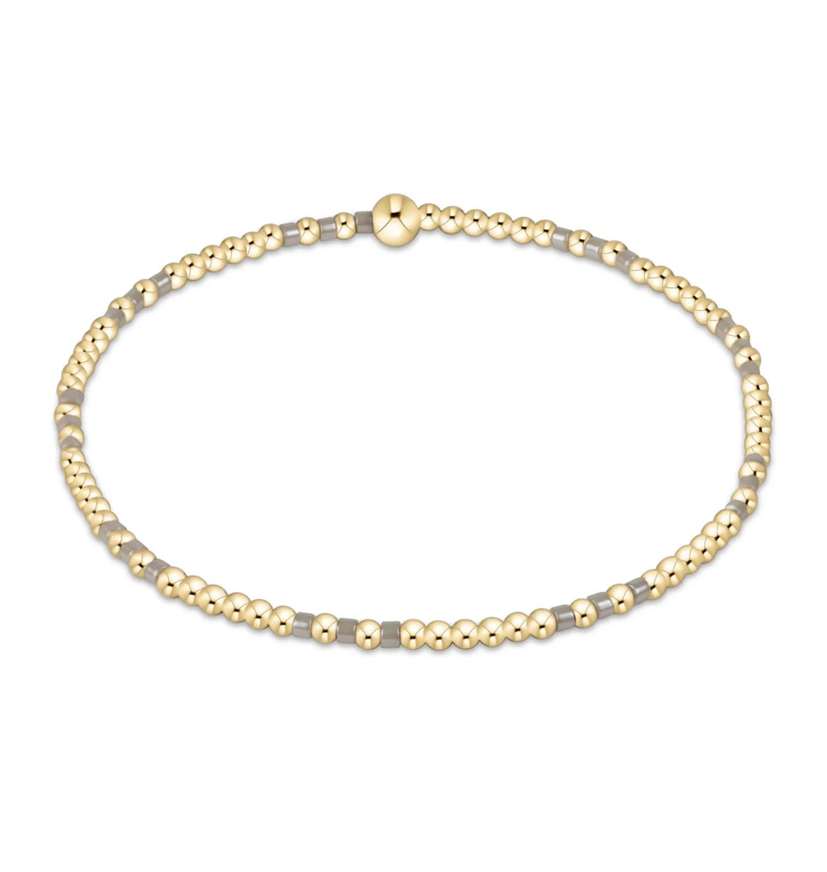 Enewton Hope Joy Bracelet- Taupe With a Twist