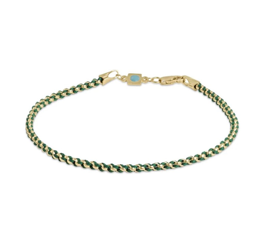 Enewton Hope Together Chain Bracelet- Emerald