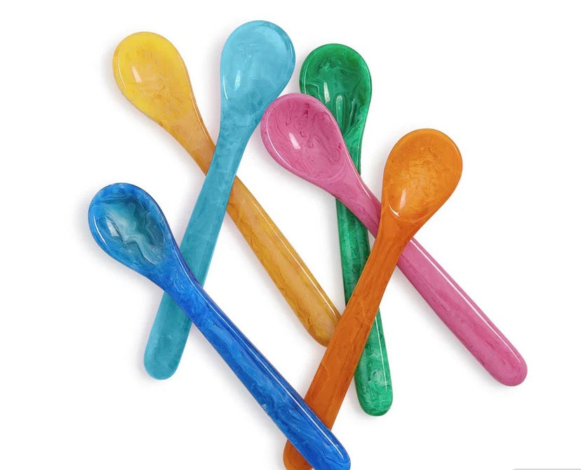 Two’s Company Color Pop Resin Spoon