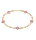 Enewton Small Signature Cross 2mm Bracelet- Pink