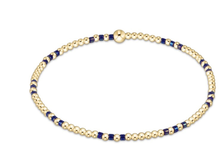 Enewton Hope Joy Bracelet- Blue Metallic