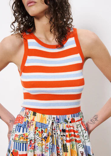 FRNCH Striped Summer Tank