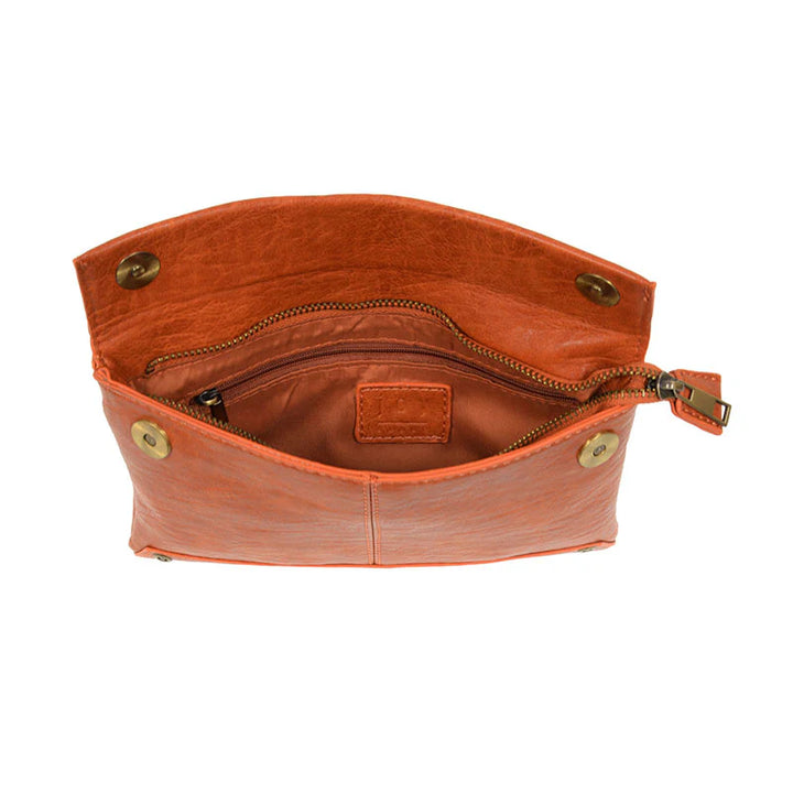 Susan Joy Kiara Foldover Convertible Crossbody Bag