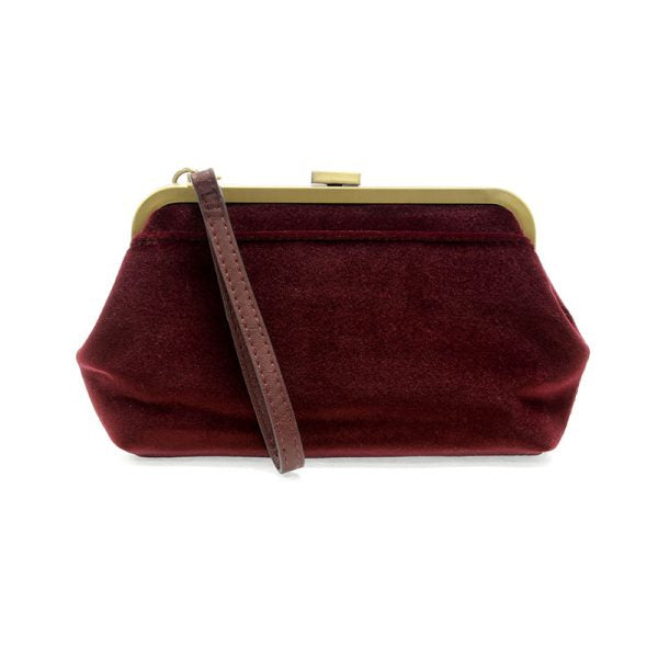 Susan Joy Vivie Frame Lock Convertible Crossbody/Wristlet
