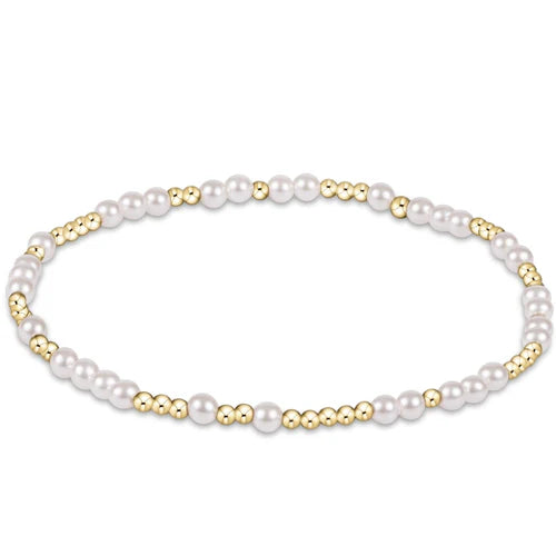 Enewton Hope Unwritten Bead Bracelet Pearl